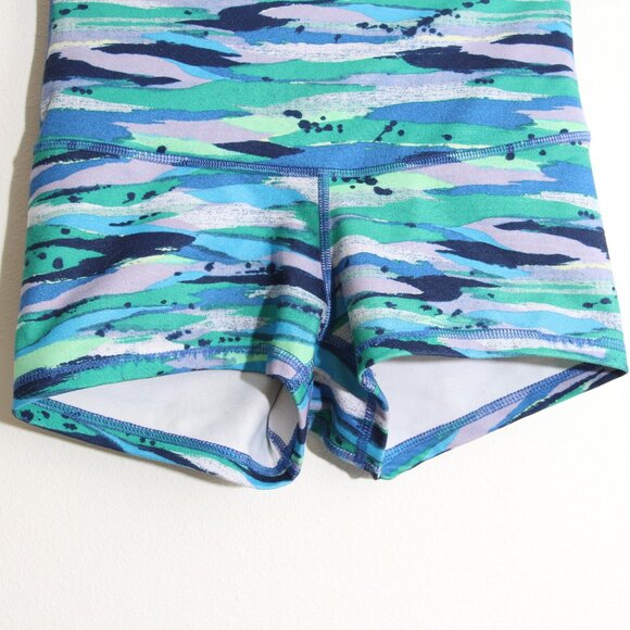 Lululemon Boogie Short (Roll Down) *Full-On Luon Seven Wonders Multi Size 4 - Picture 4 of 12